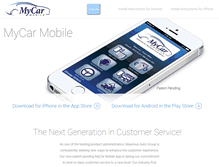 Tablet Screenshot of mycarmobile.com